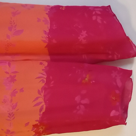 Express "100% Silk" Palazzo Hi Lo Pants in Size 7/8 (NWT) - Picture 5 of 8